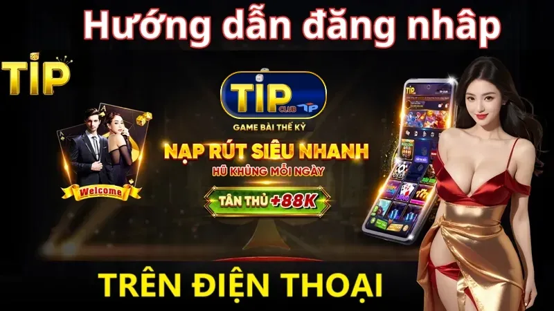 Đăng nhập Tipclub trên điện thoại