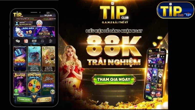 Tải app Tipclub để chơi game giải trí